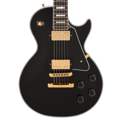 Gibson Custom Shop Les Paul Custom Long Scale Ebony Electric Guitars
