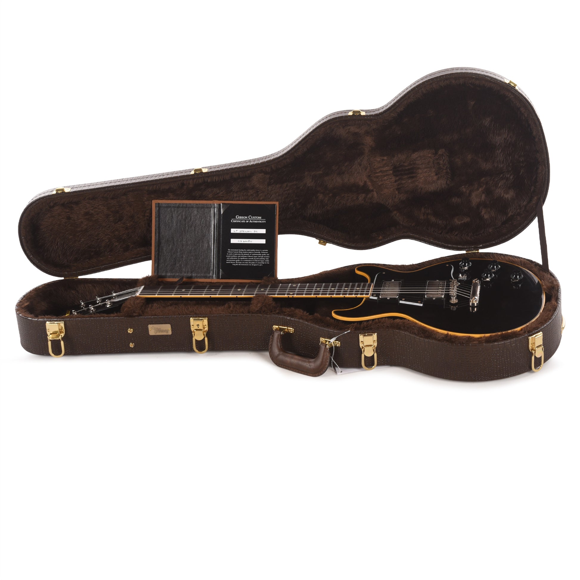 Gibson Custom Shop Les Paul Special Double Cut "CME Spec" Antique Ebony VOS w/Custom "S" Buckers Electric Guitars