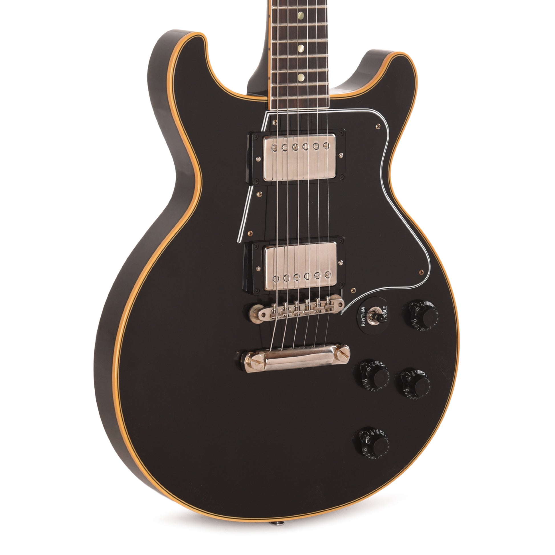 Gibson Custom Shop Les Paul Special Double Cut "CME Spec" Antique Ebony VOS w/Custom "S" Buckers Electric Guitars