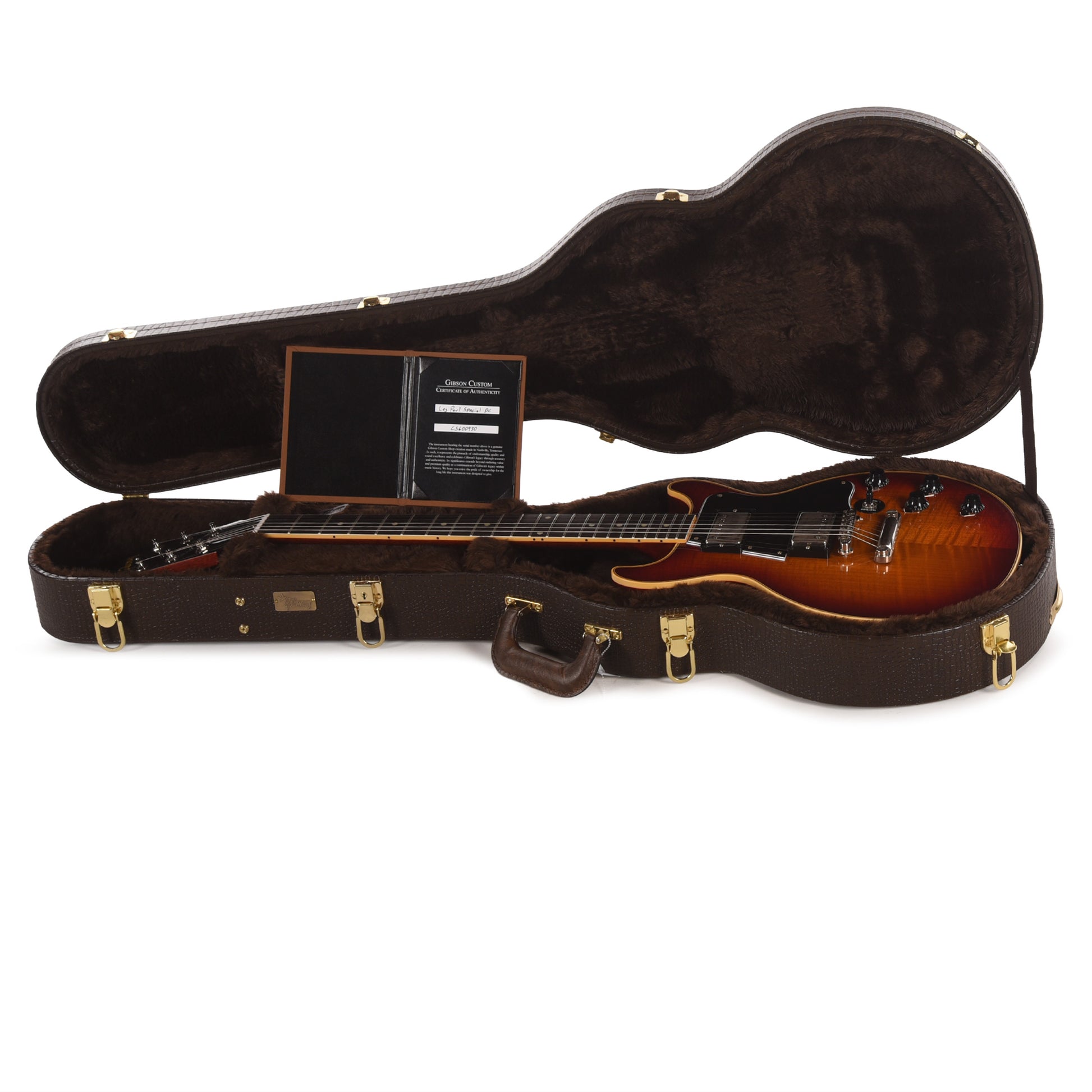 Gibson Custom Shop Les Paul Special Double Cut Figured "CME Spec" Torrefied Maple Factory Burst VOS w/Custom "S" Buckers Electric Guitars