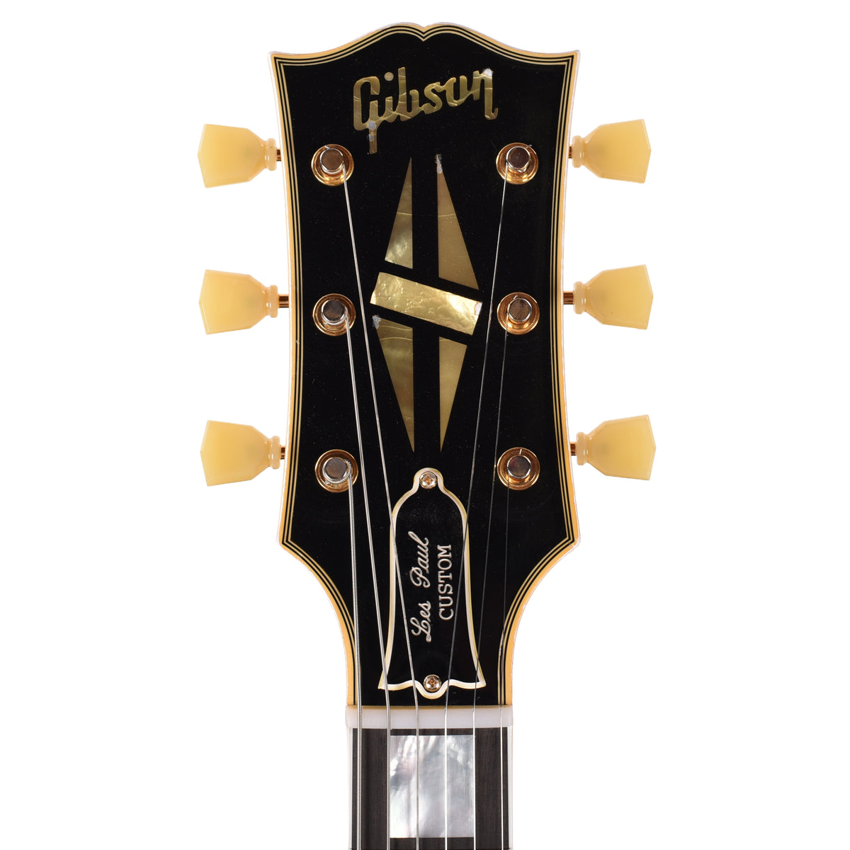 Gibson Custom Shop Limited Edition 1954 Les Paul Custom Reissue Heavy Aged Ebony w/Bridge Humbucker Electric Guitars
