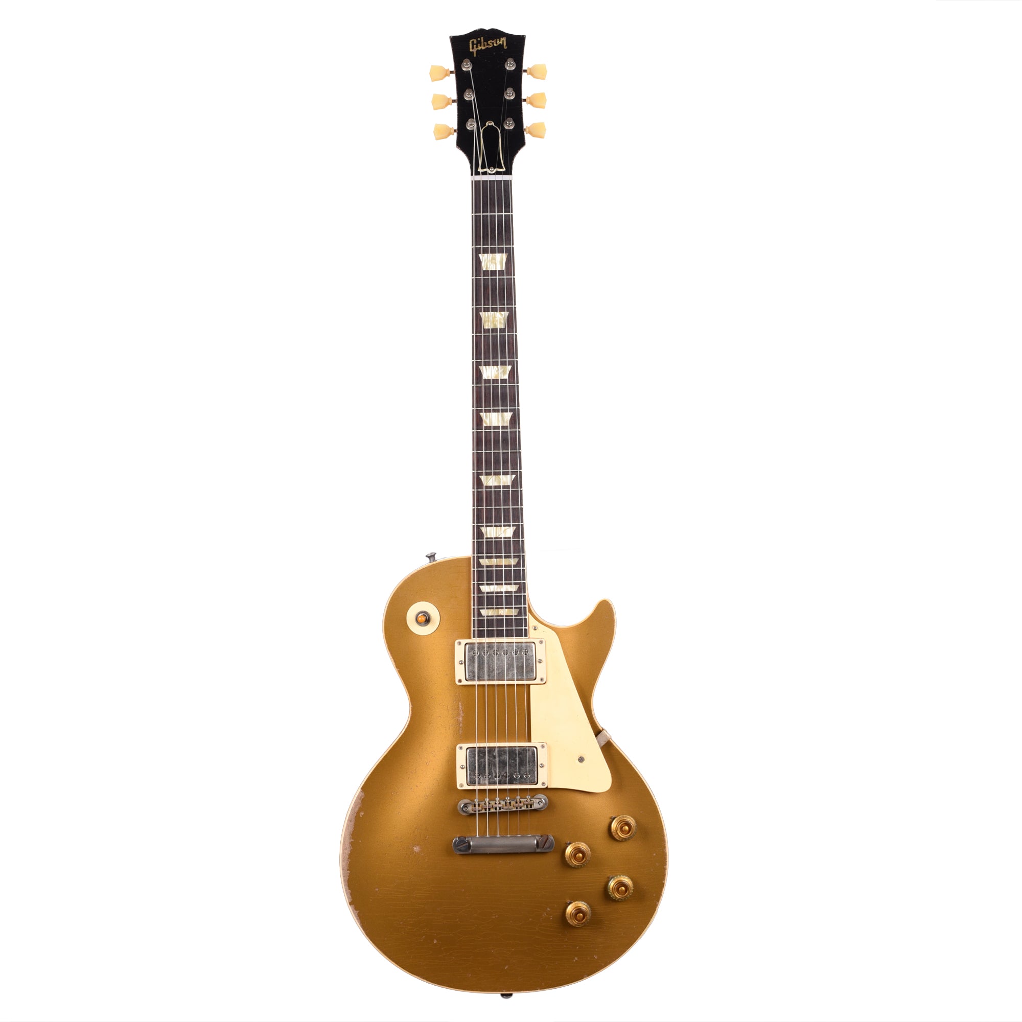 Gibson Custom Shop Limited Edition 1957 Les Paul Standard Reissue Ultra Heavy Aged Mustard Gold Electric Guitars
