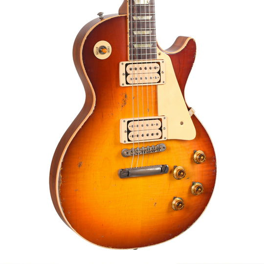 Gibson Custom Shop Limited Edition 1957 Les Paul Standard Reissue Ultra Heavy Aged Refin Burst Electric Guitars