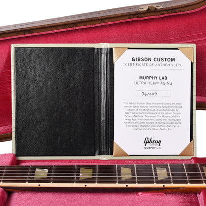 Gibson Custom Shop Limited Edition 1957 Les Paul Standard Reissue Ultra Heavy Aged Refin Burst Electric Guitars