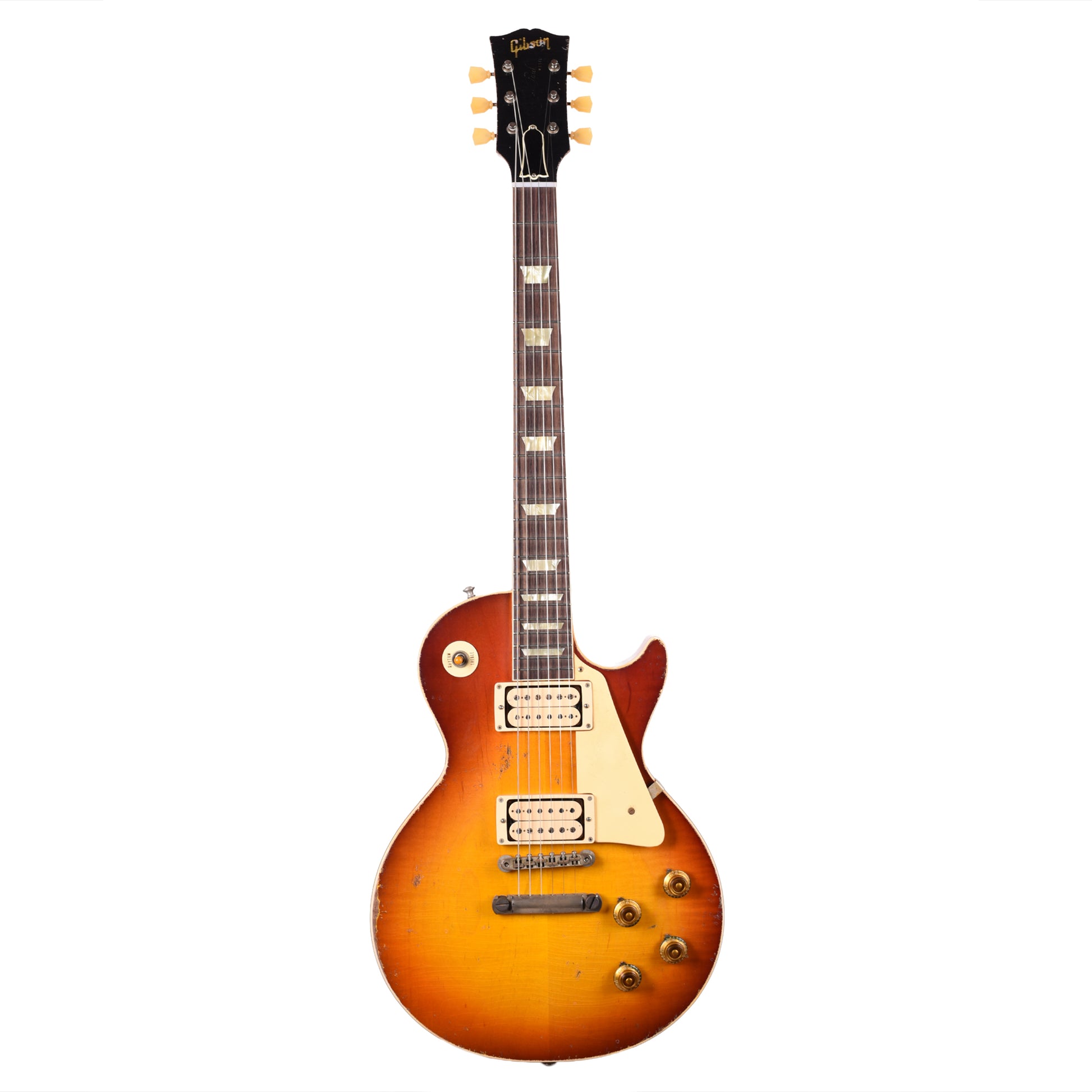 Gibson Custom Shop Limited Edition 1957 Les Paul Standard Reissue Ultra Heavy Aged Refin Burst Electric Guitars