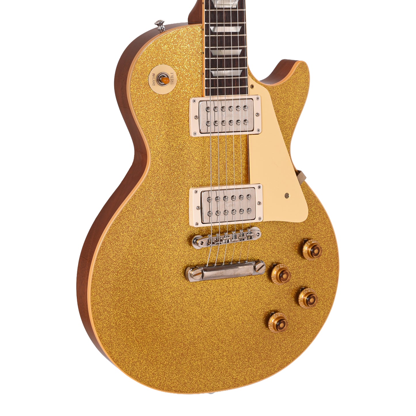 Gibson Custom Shop Limited Edition 1957 Les Paul Standard Reissue VOS Gold Sparkle w/TV Jones Power'Tron Humbuckers Electric Guitars