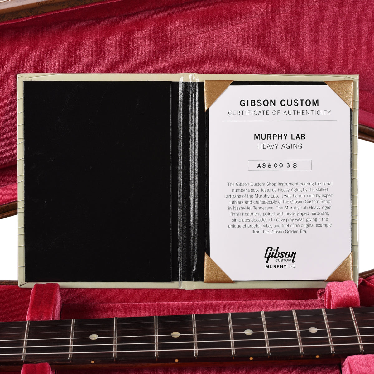 Gibson Custom Shop Limited Edition 1958 ES-335 Reissue Heavy Aged Watermelon Red Electric Guitars