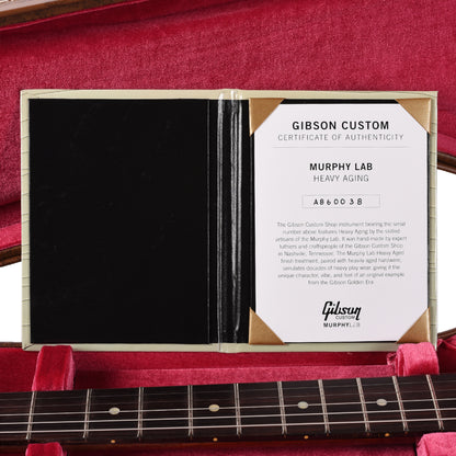 Gibson Custom Shop Limited Edition 1958 ES-335 Reissue Heavy Aged Watermelon Red Electric Guitars