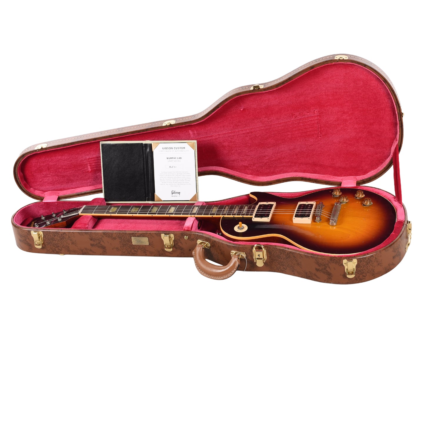 Gibson Custom Shop Limited Edition 1958 Les Paul Standard Reissue Light Aged Athens Burst w/Light Figured Maple Top Electric Guitars