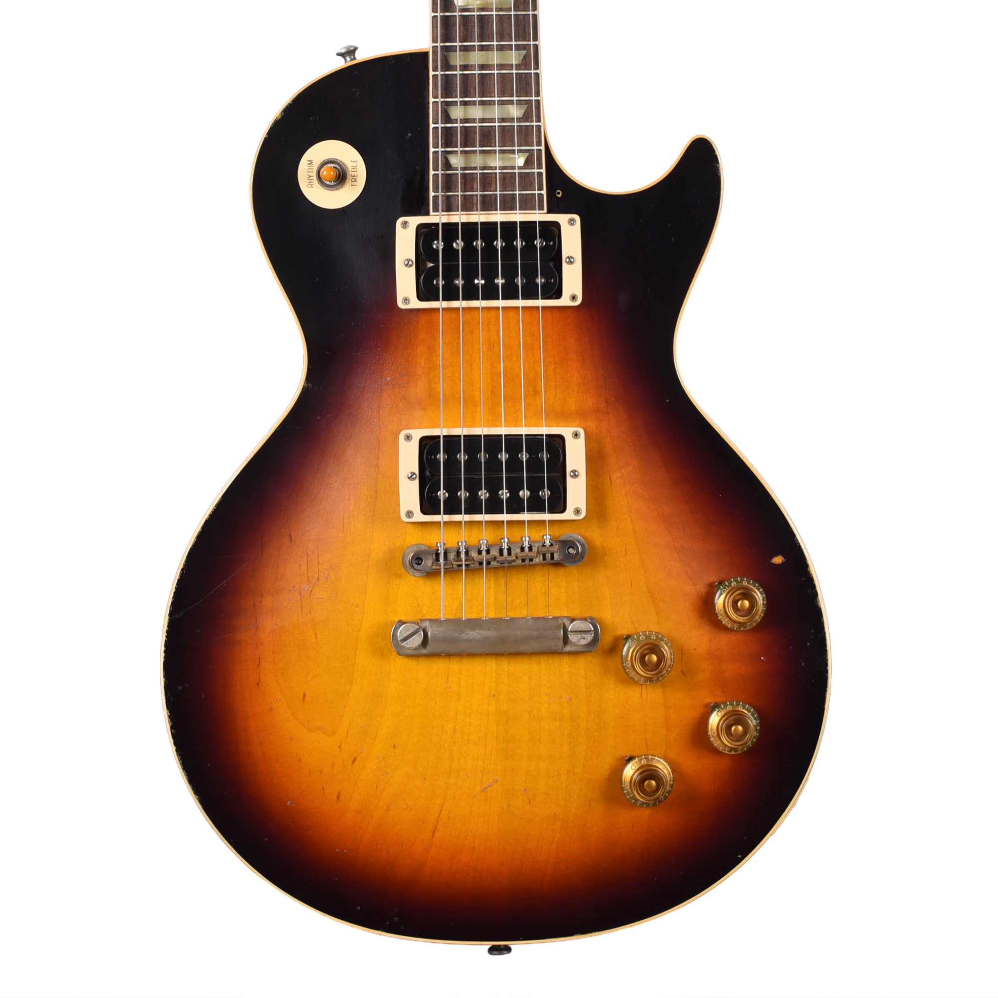 Gibson Custom Shop Limited Edition 1958 Les Paul Standard Reissue Light Aged Athens Burst w/Light Figured Maple Top Electric Guitars