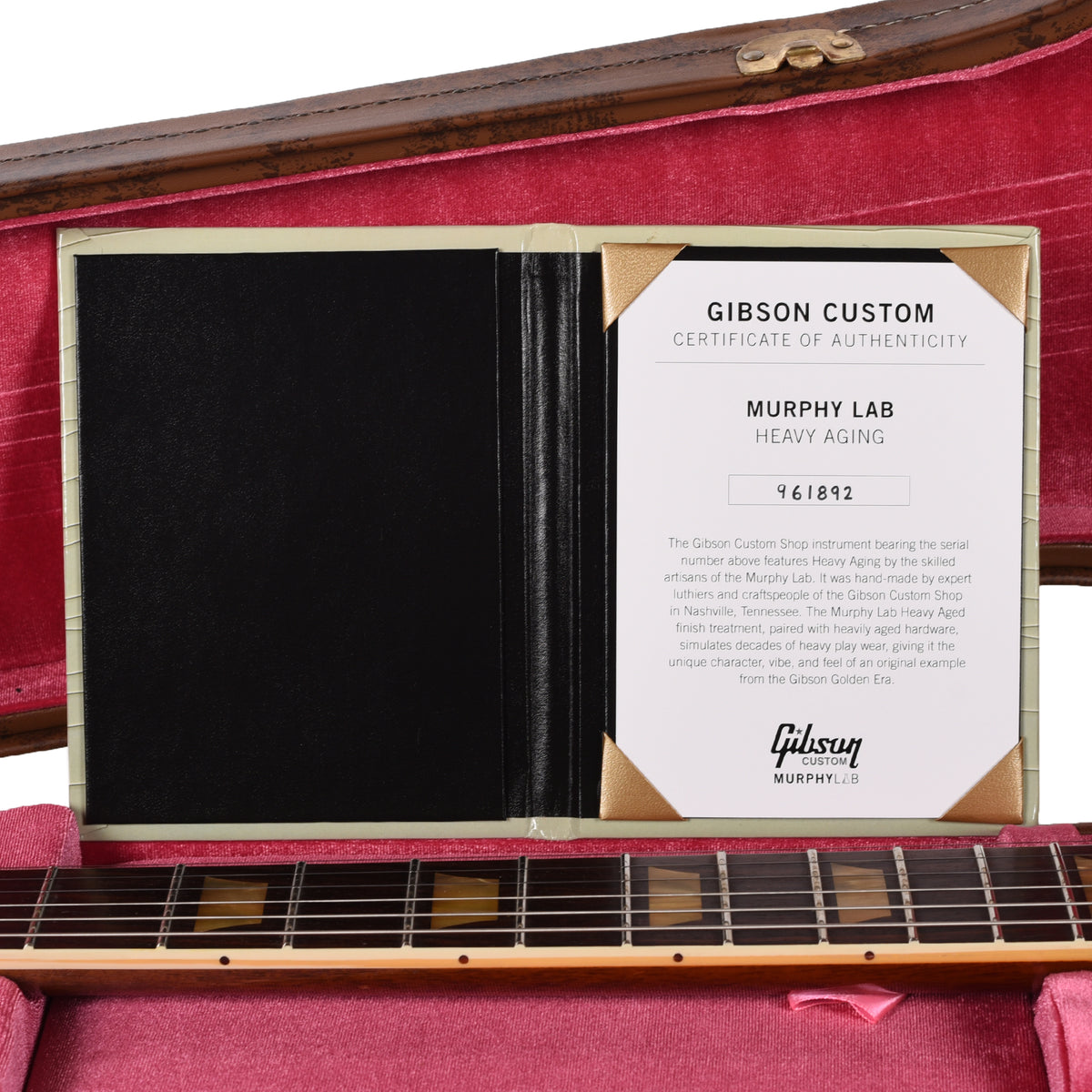 Gibson Custom Shop Limited Edition 1959 Les Paul Standard Reissue Heavy Aged Molten Amber Burst w/AAA Figured Maple Top Electric Guitars