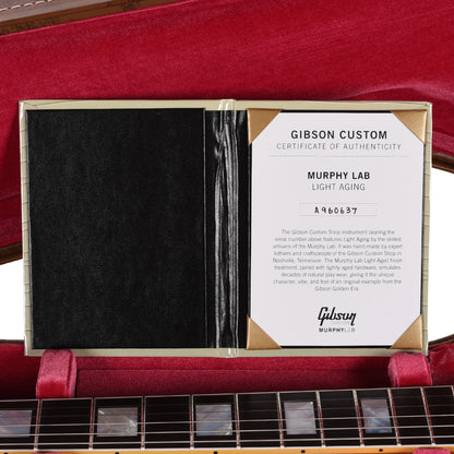 Gibson Custom Shop Limited Edition 1960 ES-355 Reissue Figured Light Aged Antique Blonde Electric Guitars