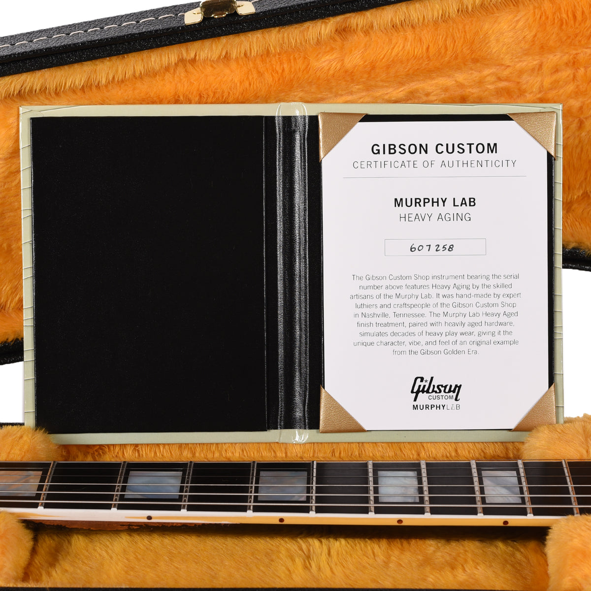 Gibson Custom Shop Limited Edition 1968 Les Paul Custom Reissue Heavy Aged Olive Drab w/Ebony Back Electric Guitars