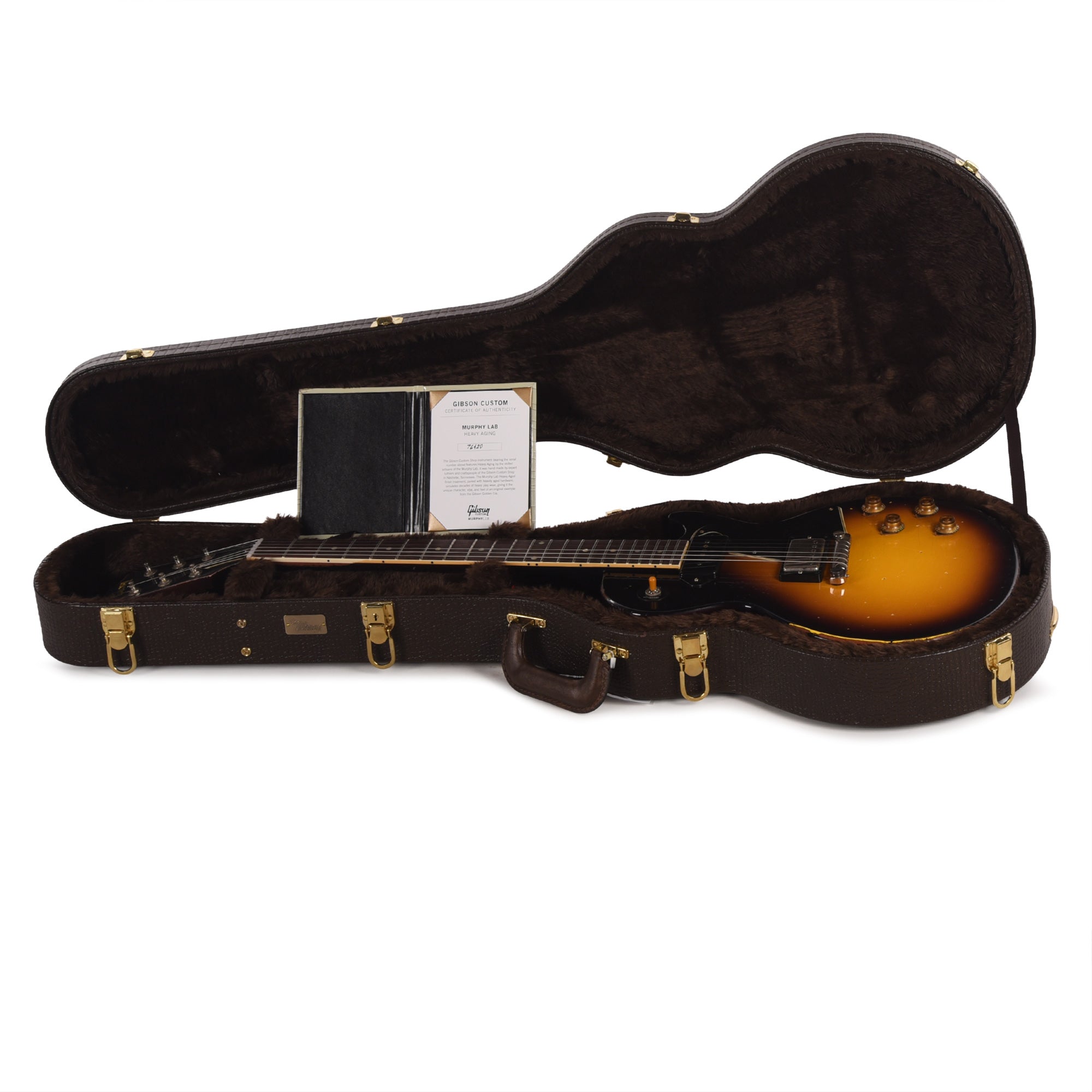 Gibson Custom Shop Limited Run 1957 Les Paul Special Single Cut Vintage Sunburst Murphy Lab Heavy Aged Electric Guitars