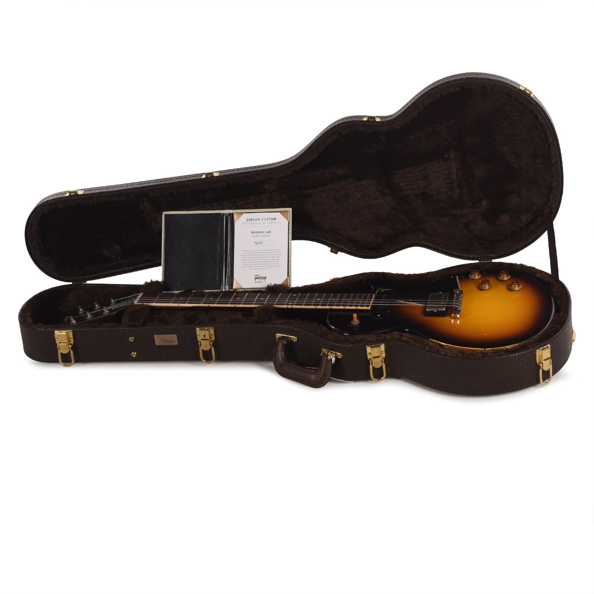 Gibson Custom Shop Limited Run 1957 Les Paul Special Single Cut Vintage Sunburst Murphy Lab Heavy Aged Electric Guitars