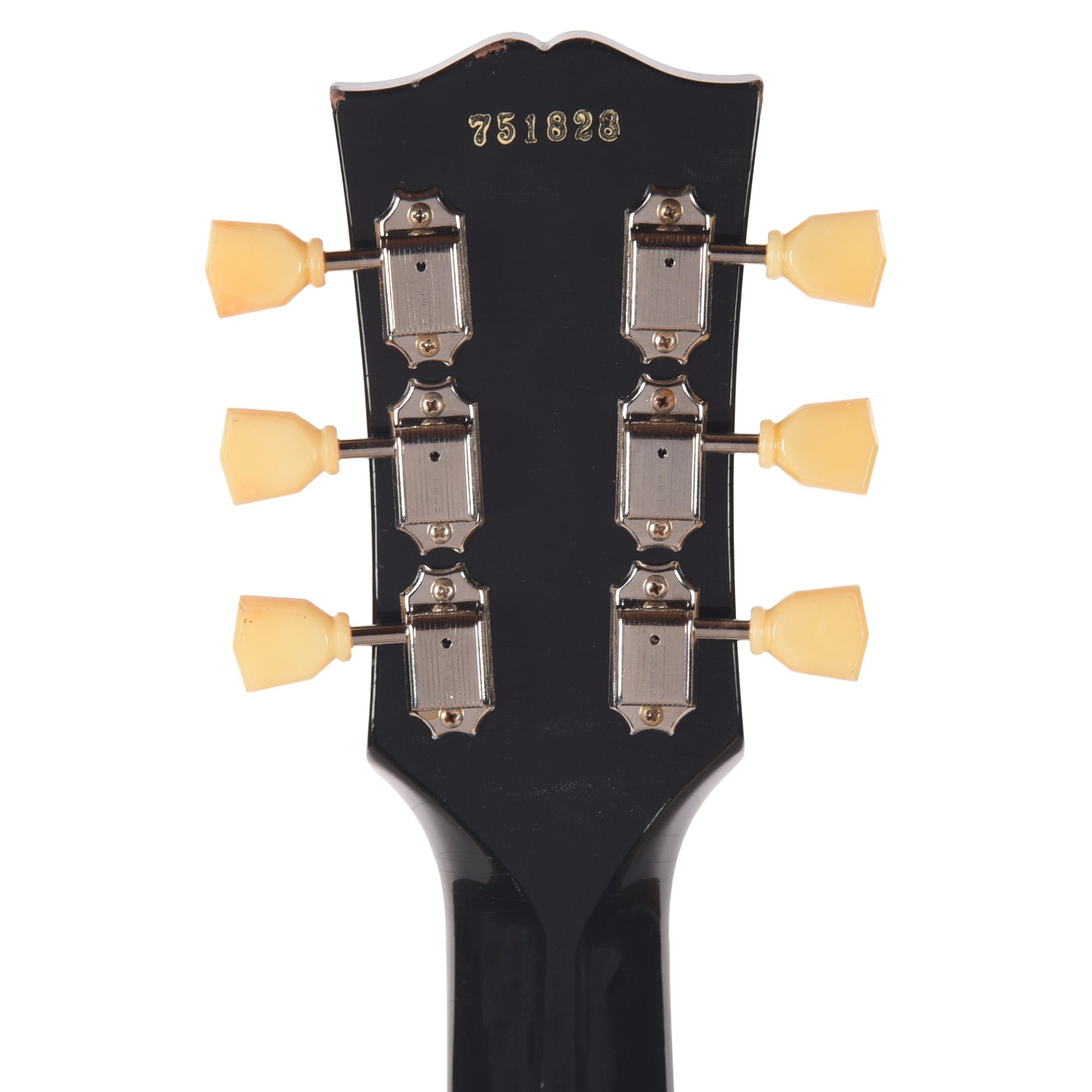 Gibson Custom Shop Limited Run 1957 Les Paul Standard Antique Ebony Murphy Lab Light Aged Electric Guitars