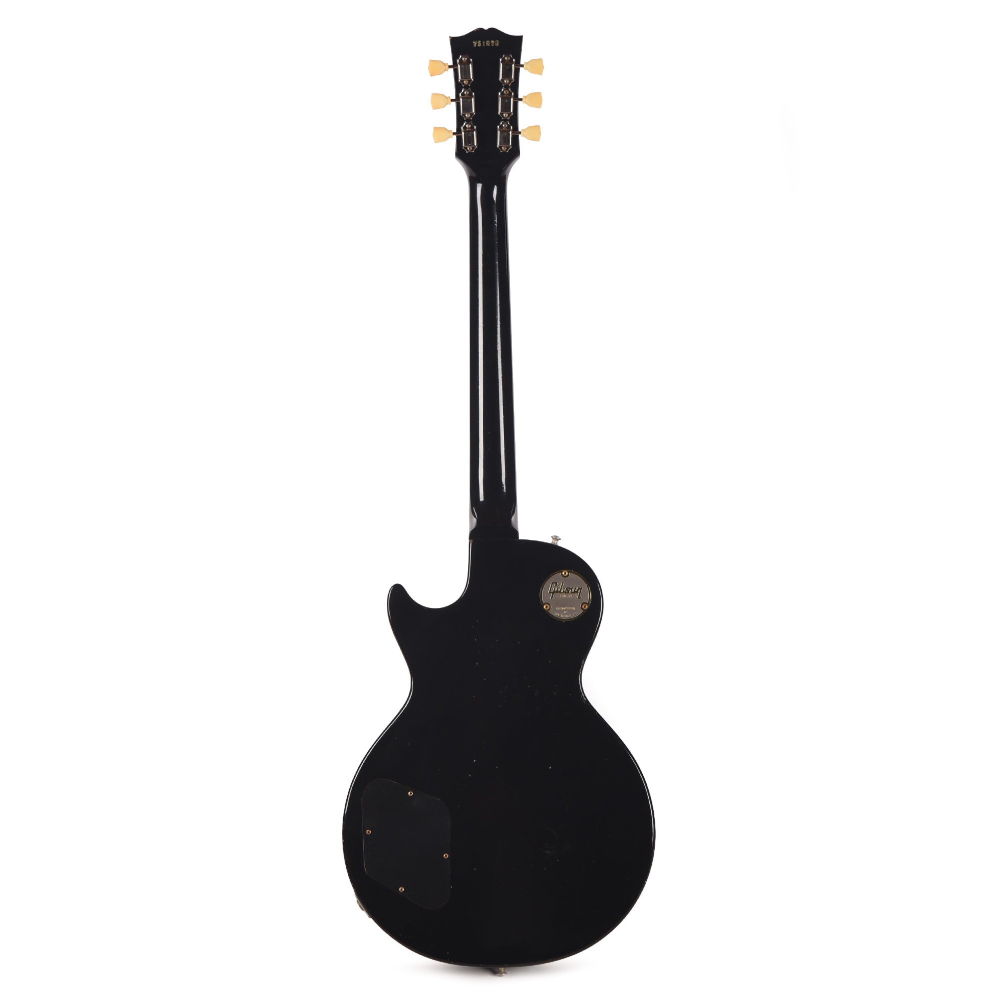 Gibson Custom Shop Limited Run 1957 Les Paul Standard Antique Ebony Murphy Lab Light Aged Electric Guitars