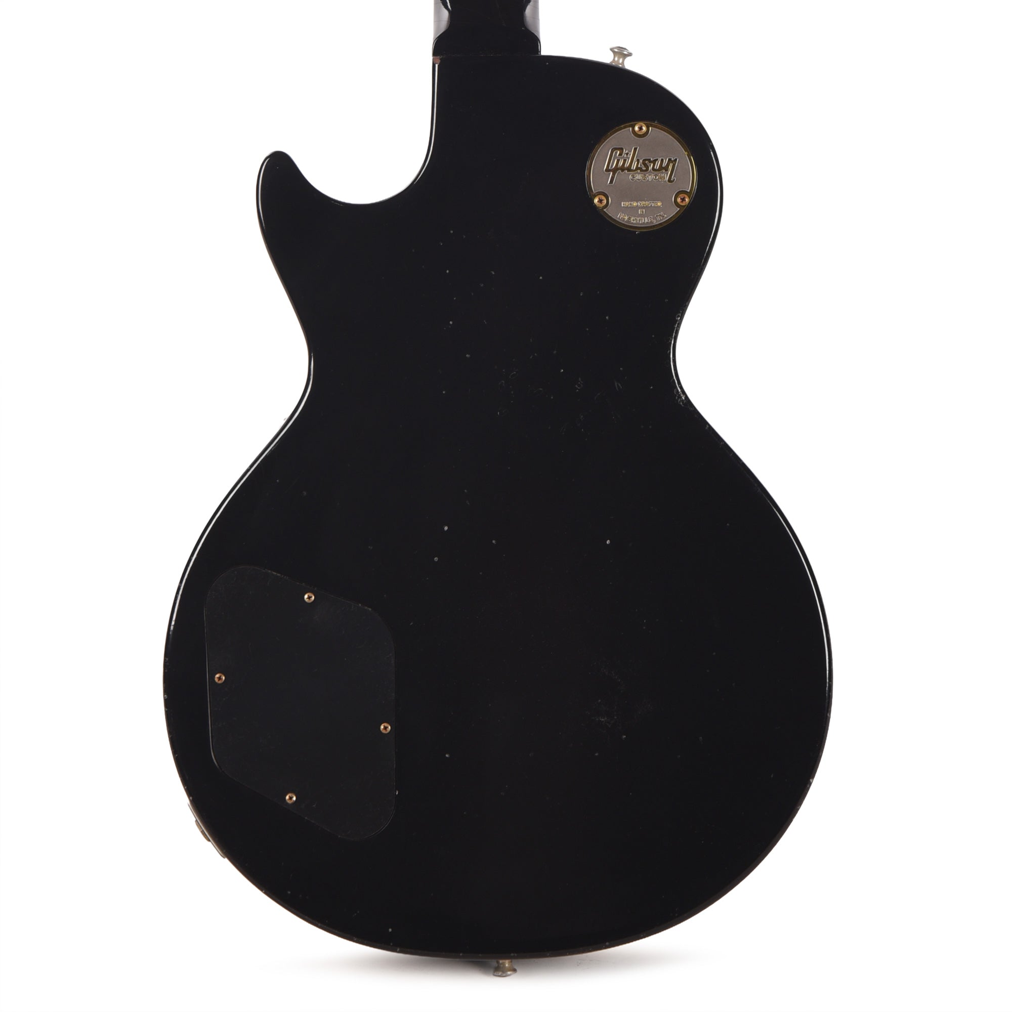 Gibson Custom Shop Limited Run 1957 Les Paul Standard Antique Ebony Murphy Lab Light Aged Electric Guitars