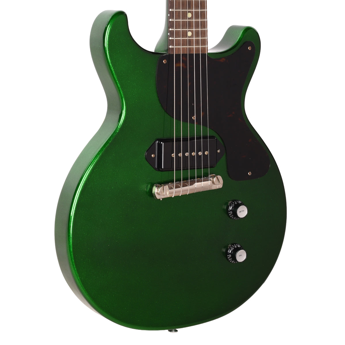 Gibson Custom Shop Limited Run 1958 Les Paul Junior DC Green Sparkle VOS Electric Guitars