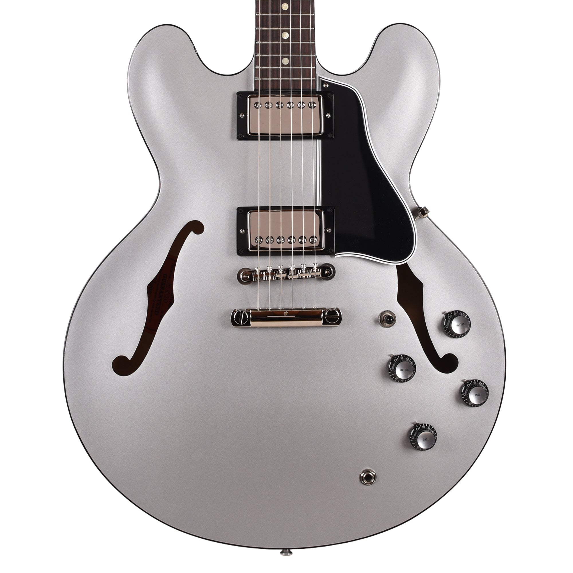Gibson Custom Shop Limited Run 1961 ES-335 Silver Gloss w/Ebony Stinger Electric Guitars