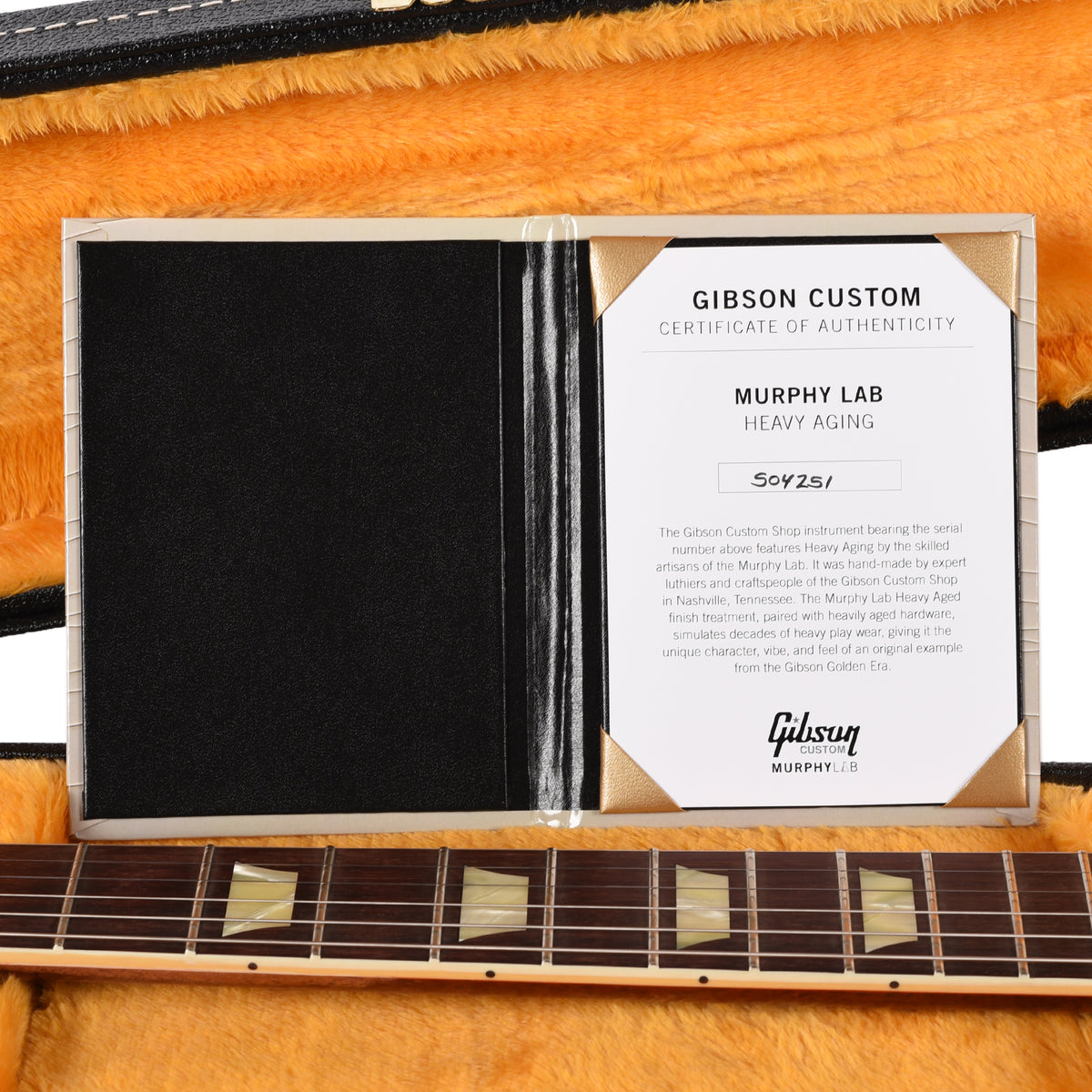 Gibson Custom Shop Limited Run 1961 SG Standard Reissue Burst Murphy Lab Heavy Aged Electric Guitars