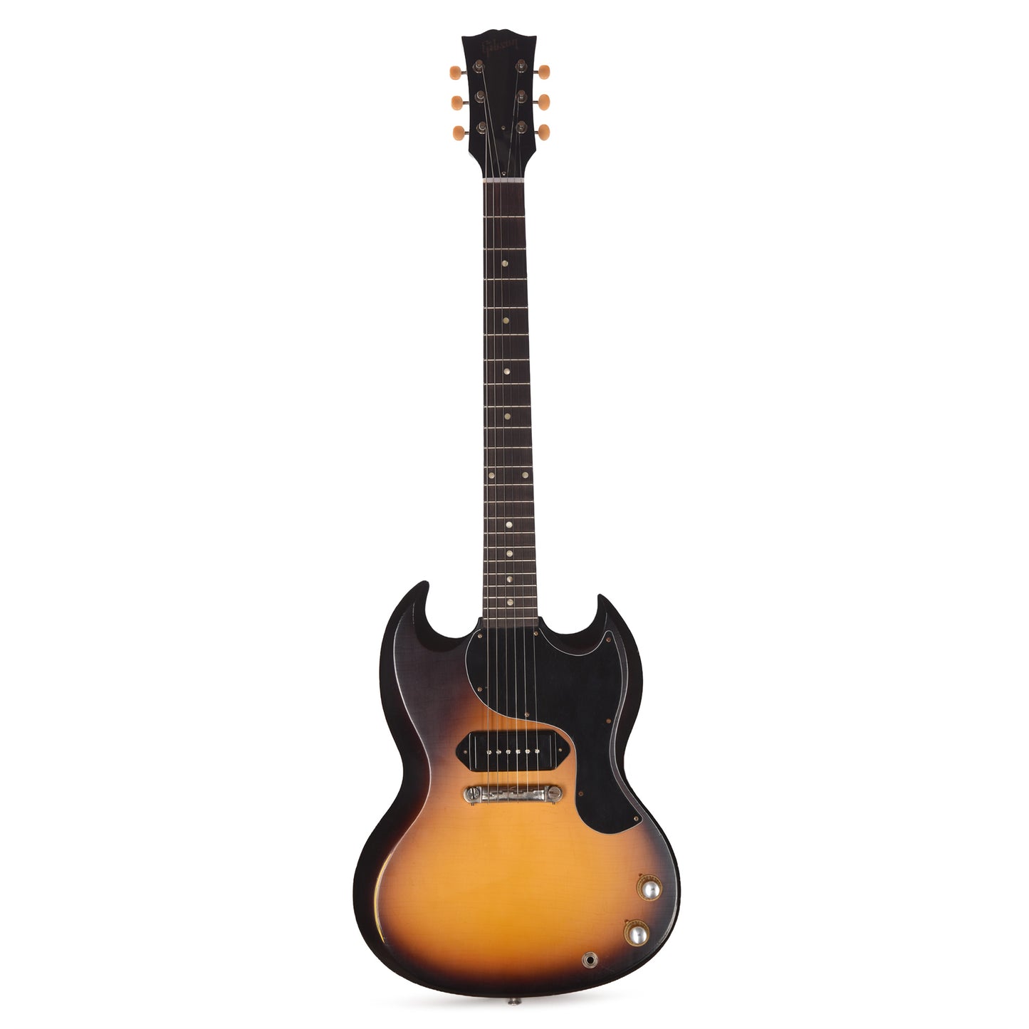 Gibson Custom Shop Limited Run 1963 SG Junior Antique Vintage Sunburst Murphy Lab Light Aged w/Lightning Bar Electric Guitars