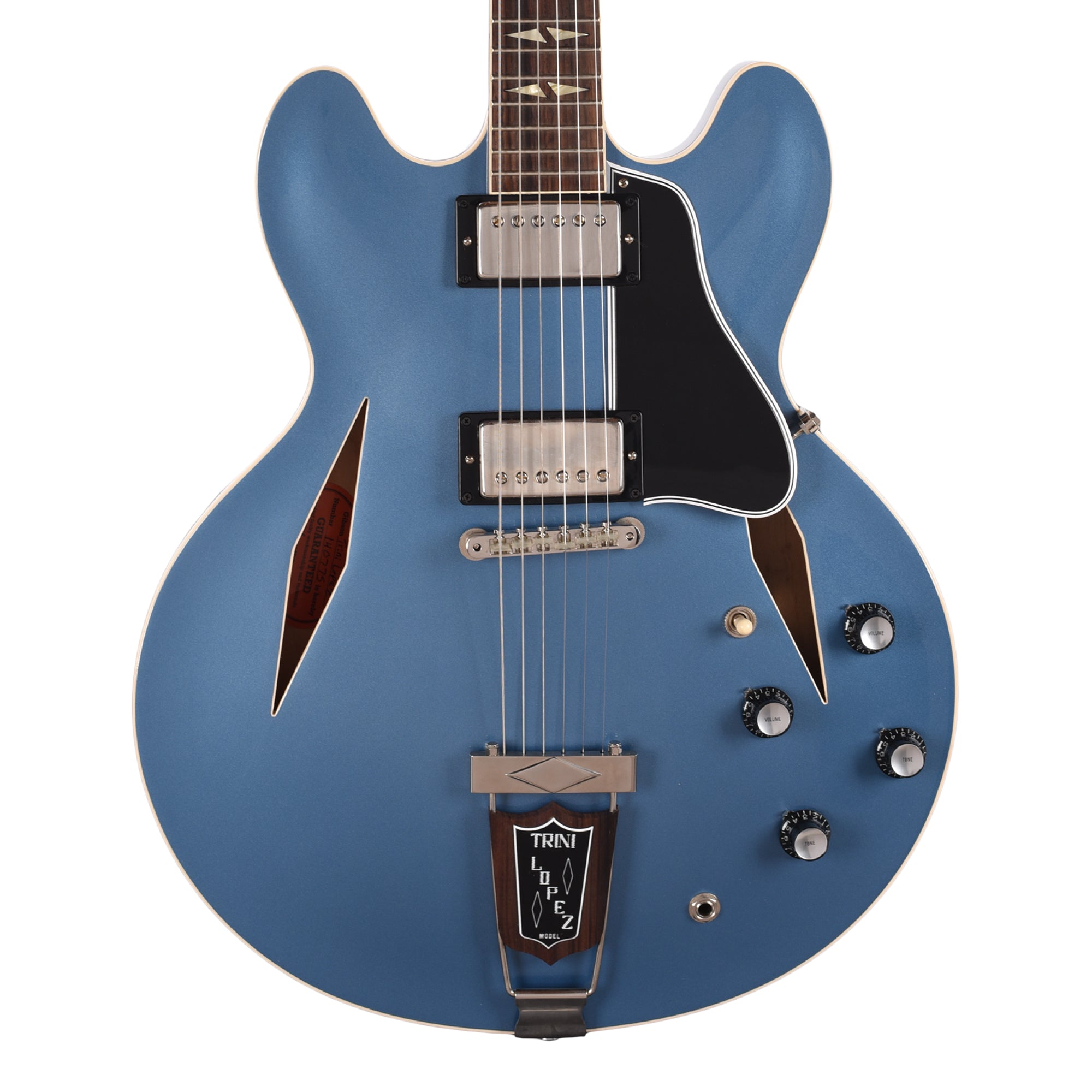 Gibson Custom Shop Limited Run 1964 Trini Lopez Standard Pelham Blue VOS Electric Guitars