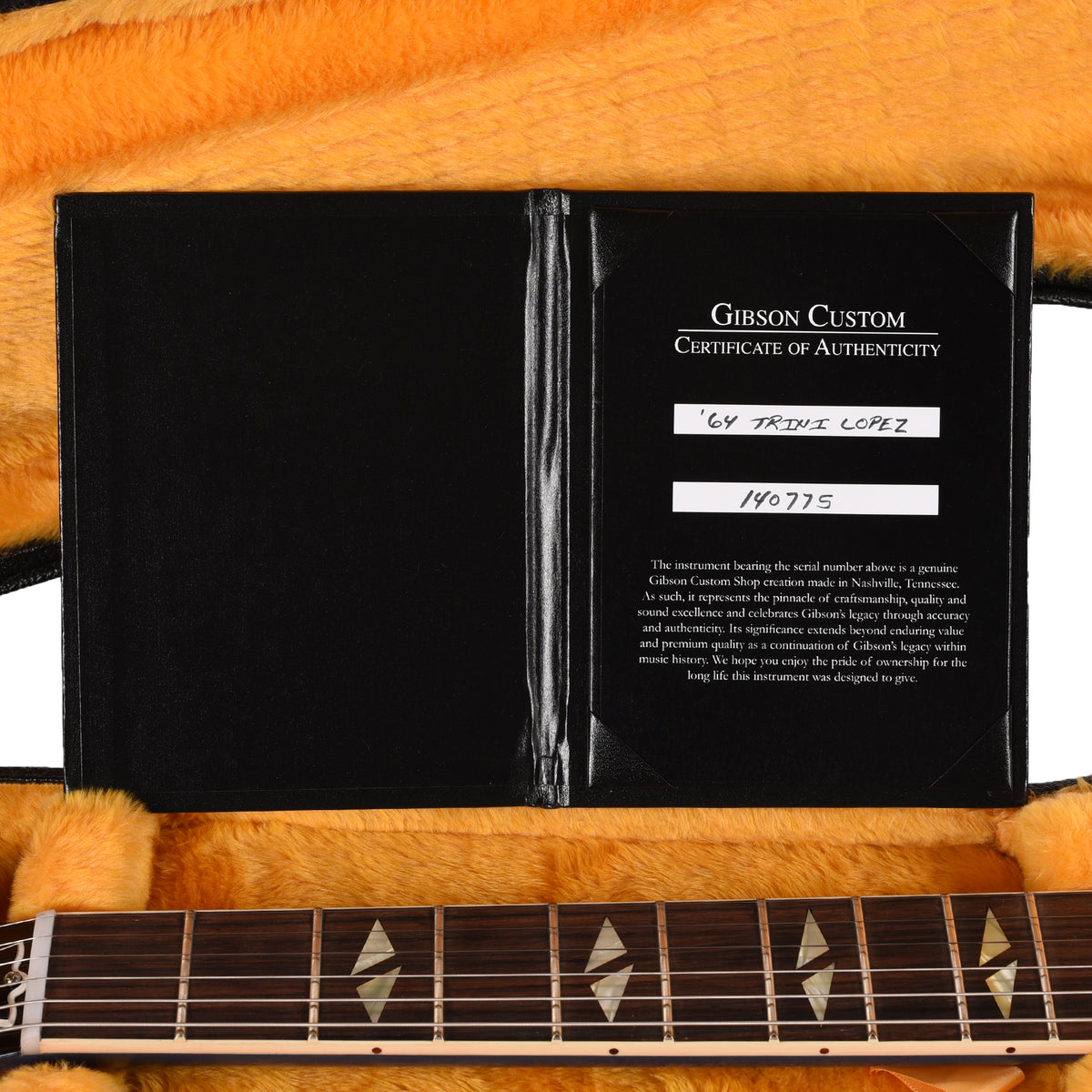 Gibson Custom Shop Limited Run 1964 Trini Lopez Standard Pelham Blue VOS Electric Guitars