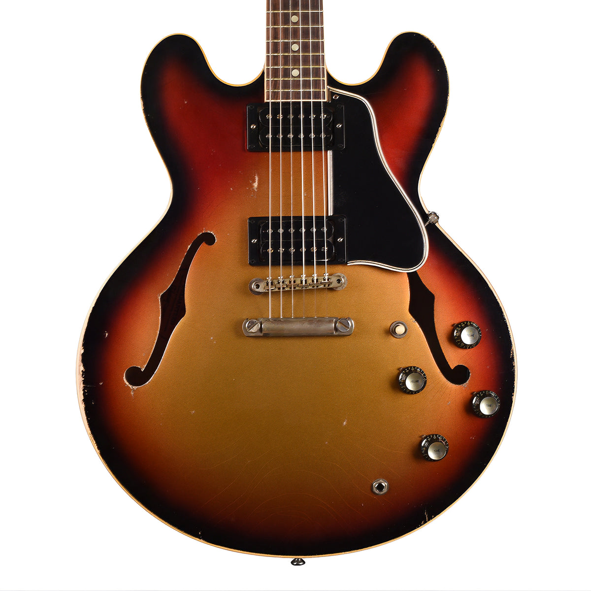 Gibson Custom Shop M2M 1961 ES-335 Gold Tri-Burst Murphy Lab Heavy Aged Electric Guitars