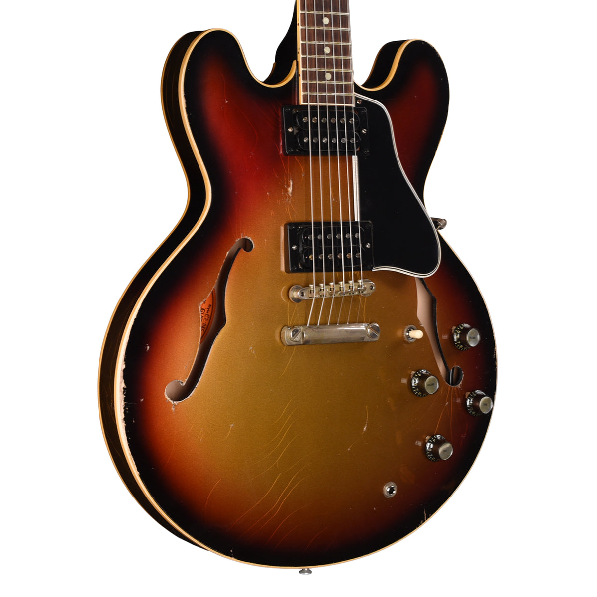Gibson Custom Shop M2M 1961 ES-335 Gold Tri-Burst Murphy Lab Heavy Aged Electric Guitars