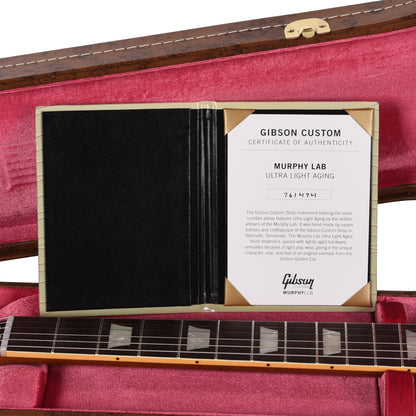 Gibson Custom Shop Murphy Lab 1957 Les Paul Goldtop Reissue Double Gold Ultra Light Aged Electric Guitars