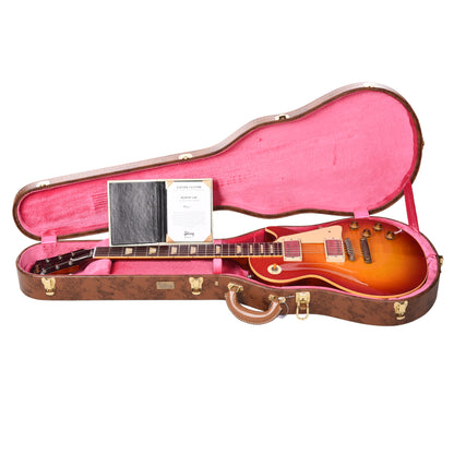 Gibson Custom Shop Murphy Lab 1958 Les Paul Standard Reissue Washed Cherry Sunburst Ultra Light Aged Electric Guitars