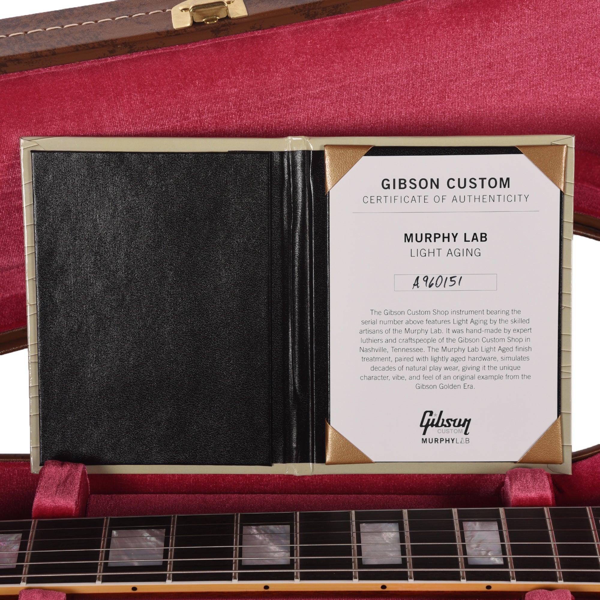 Gibson Custom Shop Murphy Lab 1959 ES-355 Reissue Stop Bar Watermelon Red Light Aged Electric Guitars