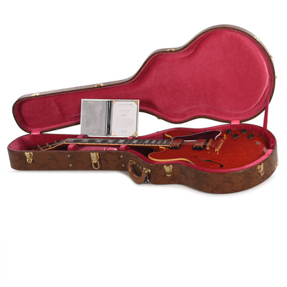 Gibson Custom Shop Murphy Lab 1959 ES-355 Reissue Stop Bar Watermelon Red Light Aged Electric Guitars