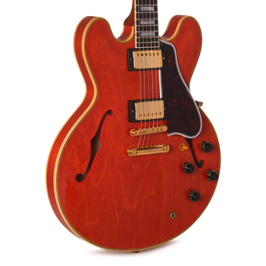 Gibson Custom Shop Murphy Lab 1959 ES-355 Reissue Stop Bar Watermelon Red Light Aged Electric Guitars