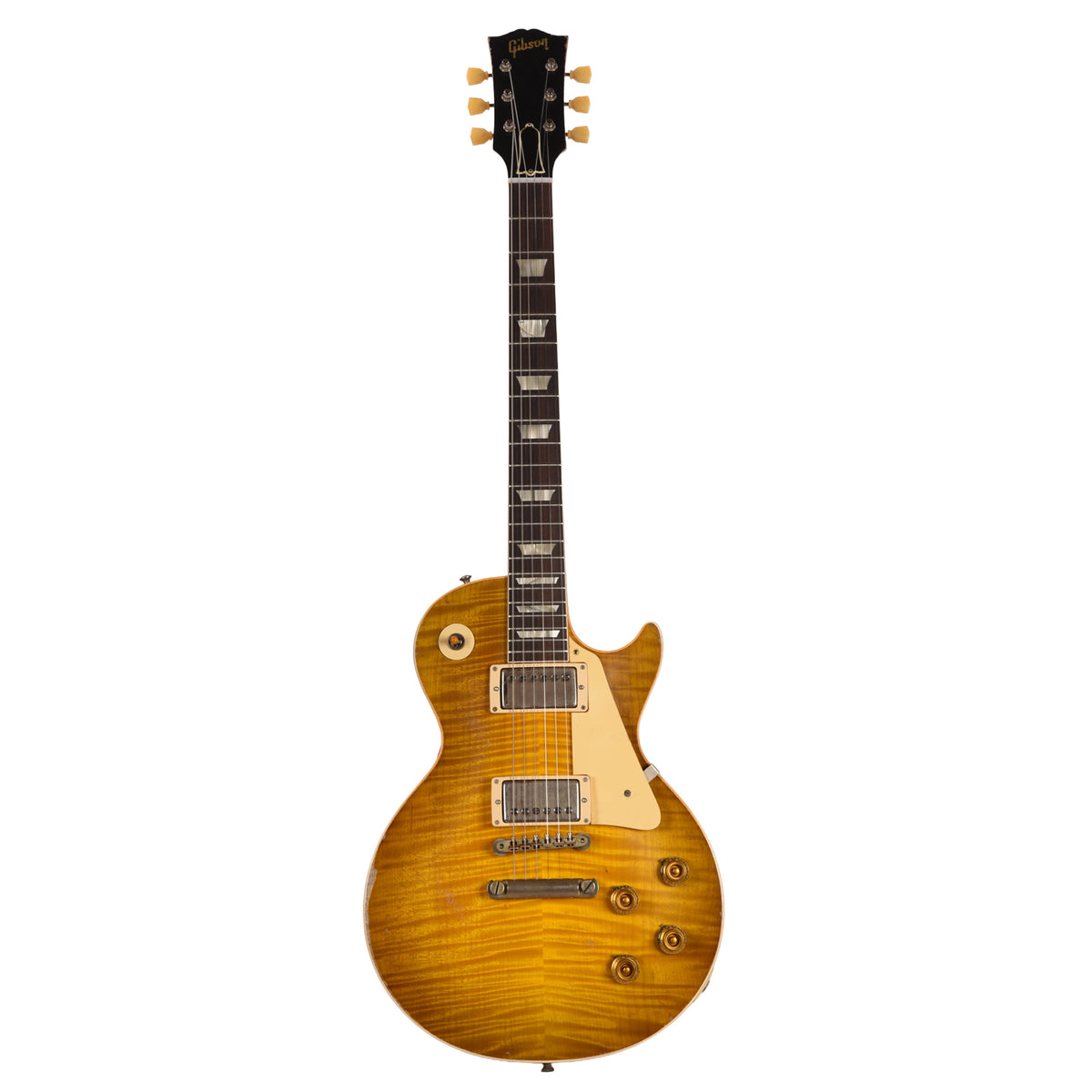 Gibson Custom Shop Murphy Lab 1959 Les Paul Standard Reissue Green Lemon Fade Heavy Aged Electric Guitars