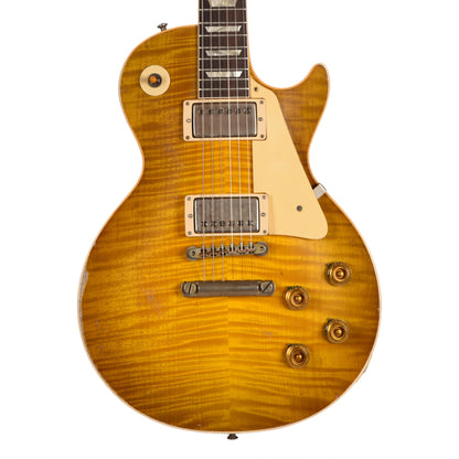 Gibson Custom Shop Murphy Lab 1959 Les Paul Standard Reissue Green Lemon Fade Heavy Aged Electric Guitars