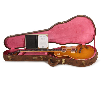 Gibson Custom Shop Murphy Lab 1959 Les Paul Standard Reissue Lemon Burst Ultra Heavy Aged Electric Guitars