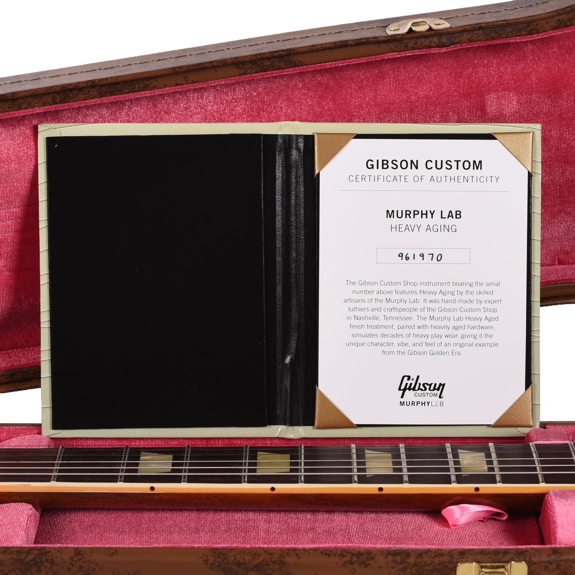 Gibson Custom Shop Murphy Lab 1959 Les Paul Standard Reissue Slow Iced Tea Fade Heavy Aged Electric Guitars