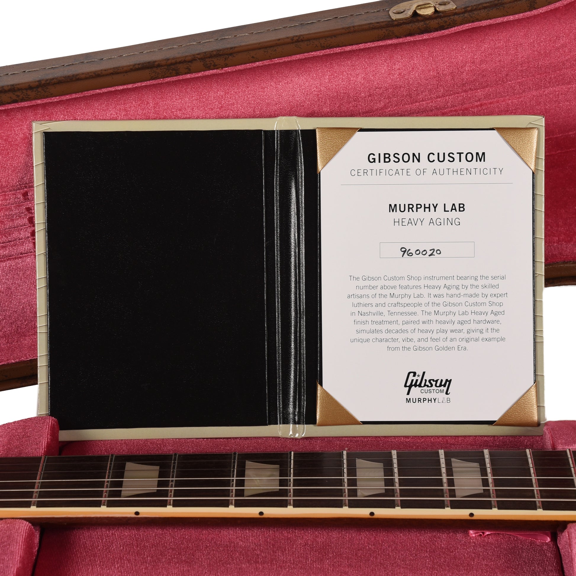 Gibson Custom Shop Murphy Lab 1959 Les Paul Standard Reissue Slow Iced Tea Fade Heavy Aged Electric Guitars
