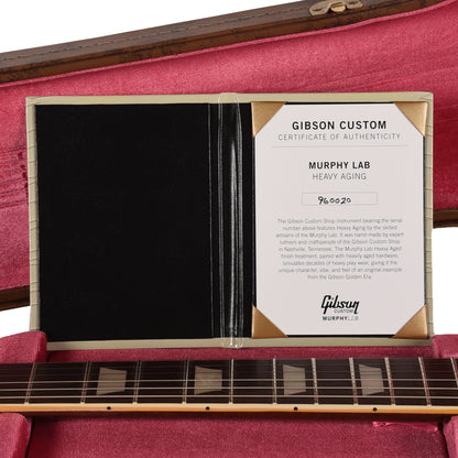 Gibson Custom Shop Murphy Lab 1959 Les Paul Standard Reissue Slow Iced Tea Fade Heavy Aged Electric Guitars