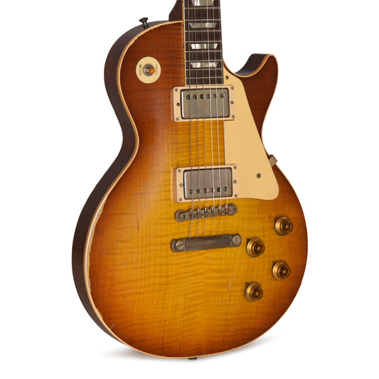 Gibson Custom Shop Murphy Lab 1959 Les Paul Standard Reissue Slow Iced Tea Fade Heavy Aged Electric Guitars