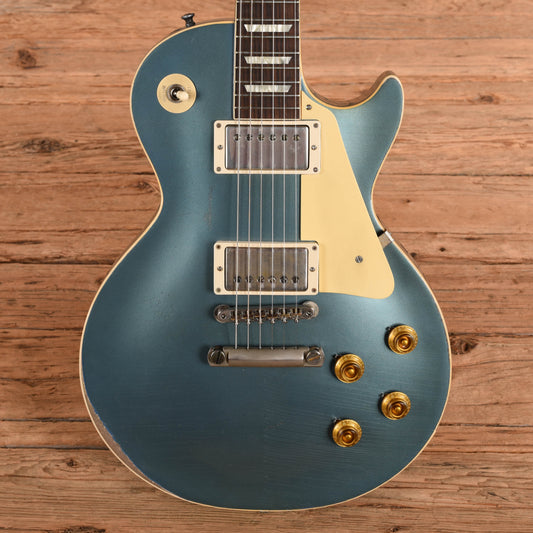 Gibson Custom Shop Murphy Lab '58 Les Paul Standard Reissue Heavy Aged Pelham Blue 2024 Electric Guitars