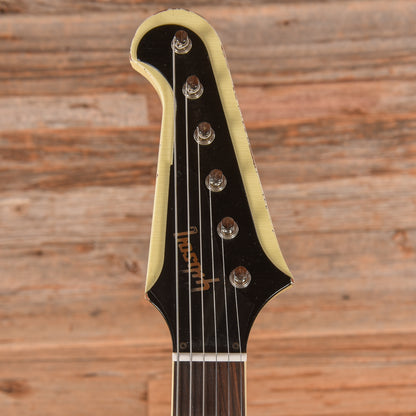 Gibson Custom Shop Murphy Lab '64 Johnny Winter Signature Firebird V Polaris White Aged 2021 Electric Guitars