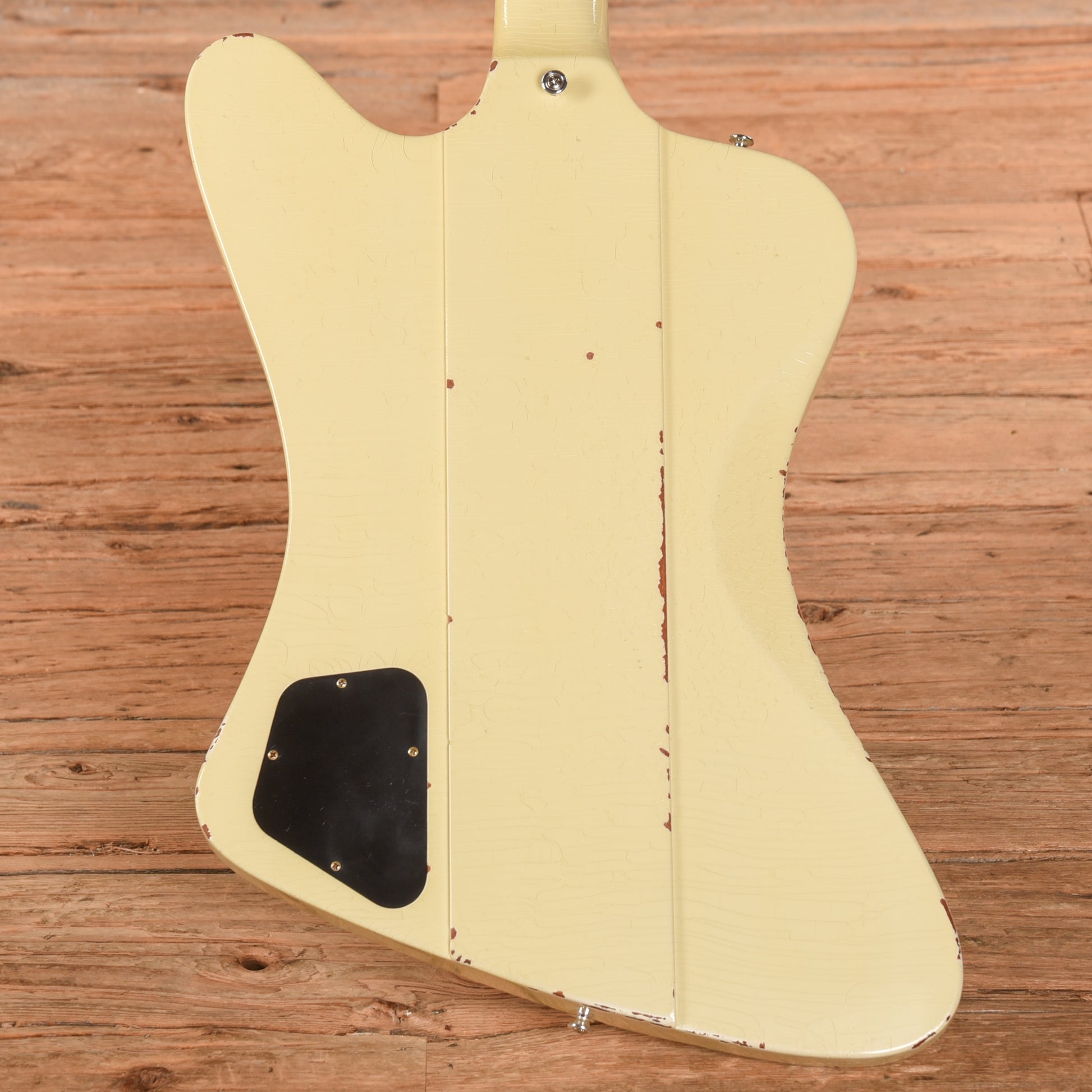Gibson Custom Shop Murphy Lab '64 Johnny Winter Signature Firebird V Polaris White Aged 2021 Electric Guitars