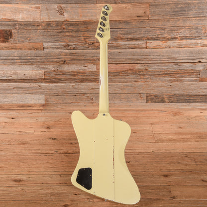 Gibson Custom Shop Murphy Lab '64 Johnny Winter Signature Firebird V Polaris White Aged 2021 Electric Guitars