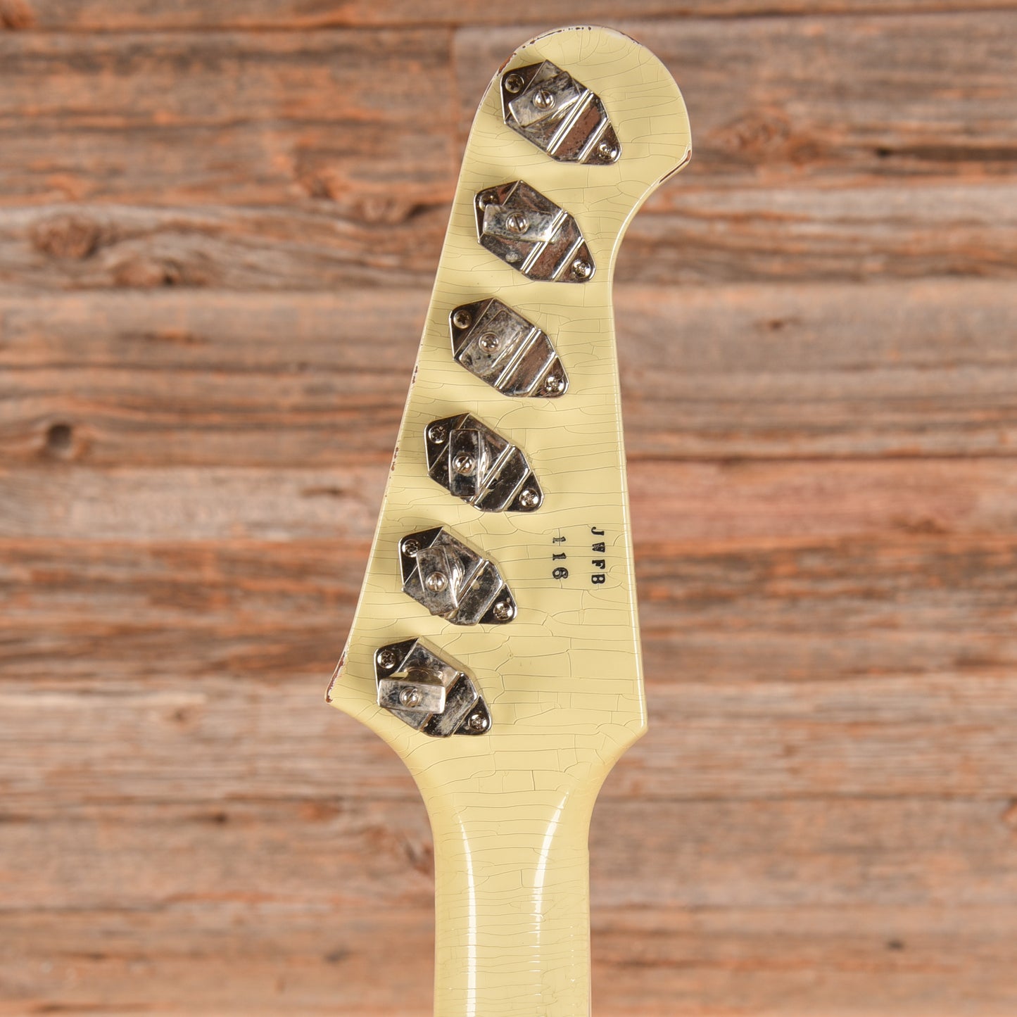 Gibson Custom Shop Murphy Lab '64 Johnny Winter Signature Firebird V Polaris White Aged 2021 Electric Guitars