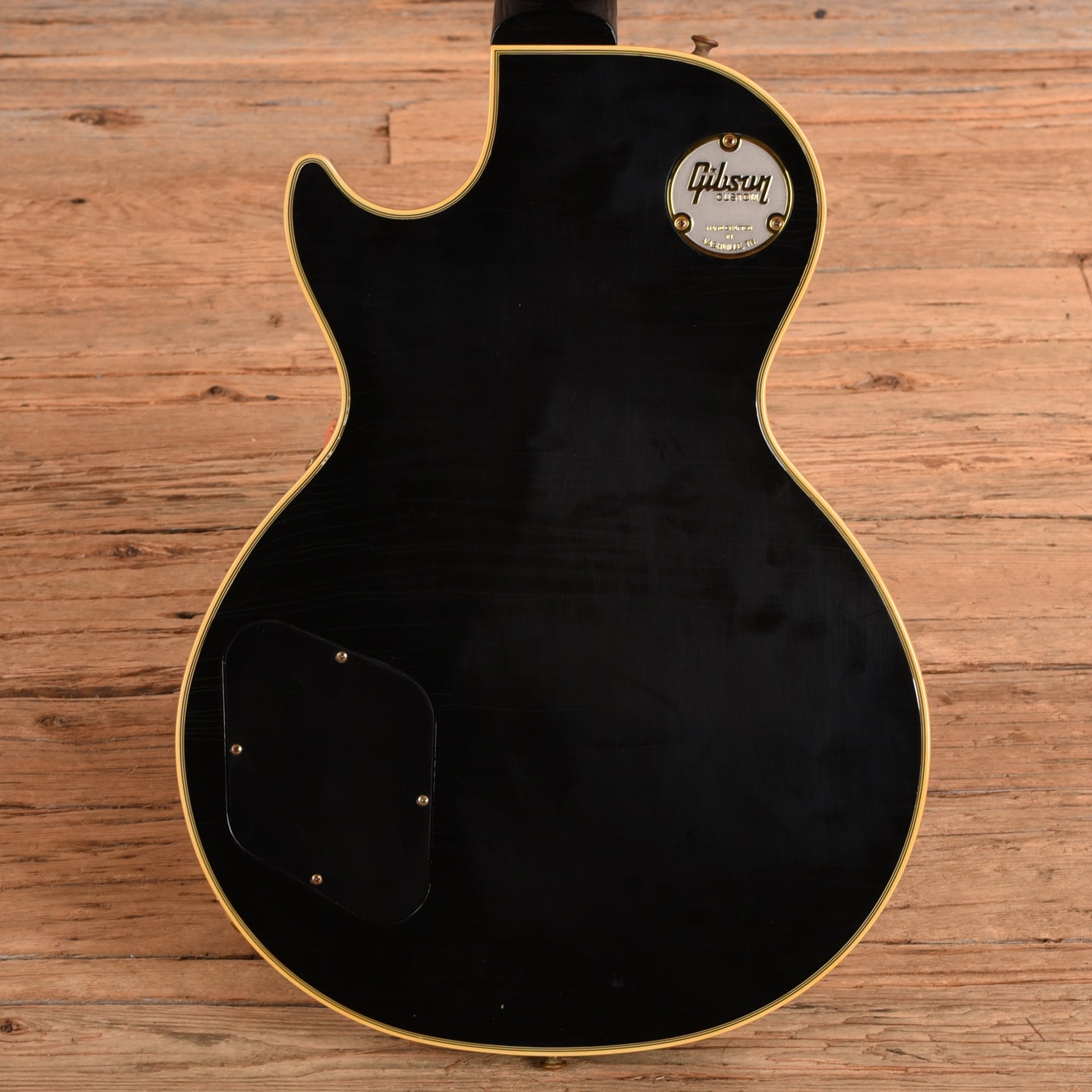Gibson Custom Shop Murphy Lab Les Paul Custom Ultra Light Aged Ebony 2025 Electric Guitars