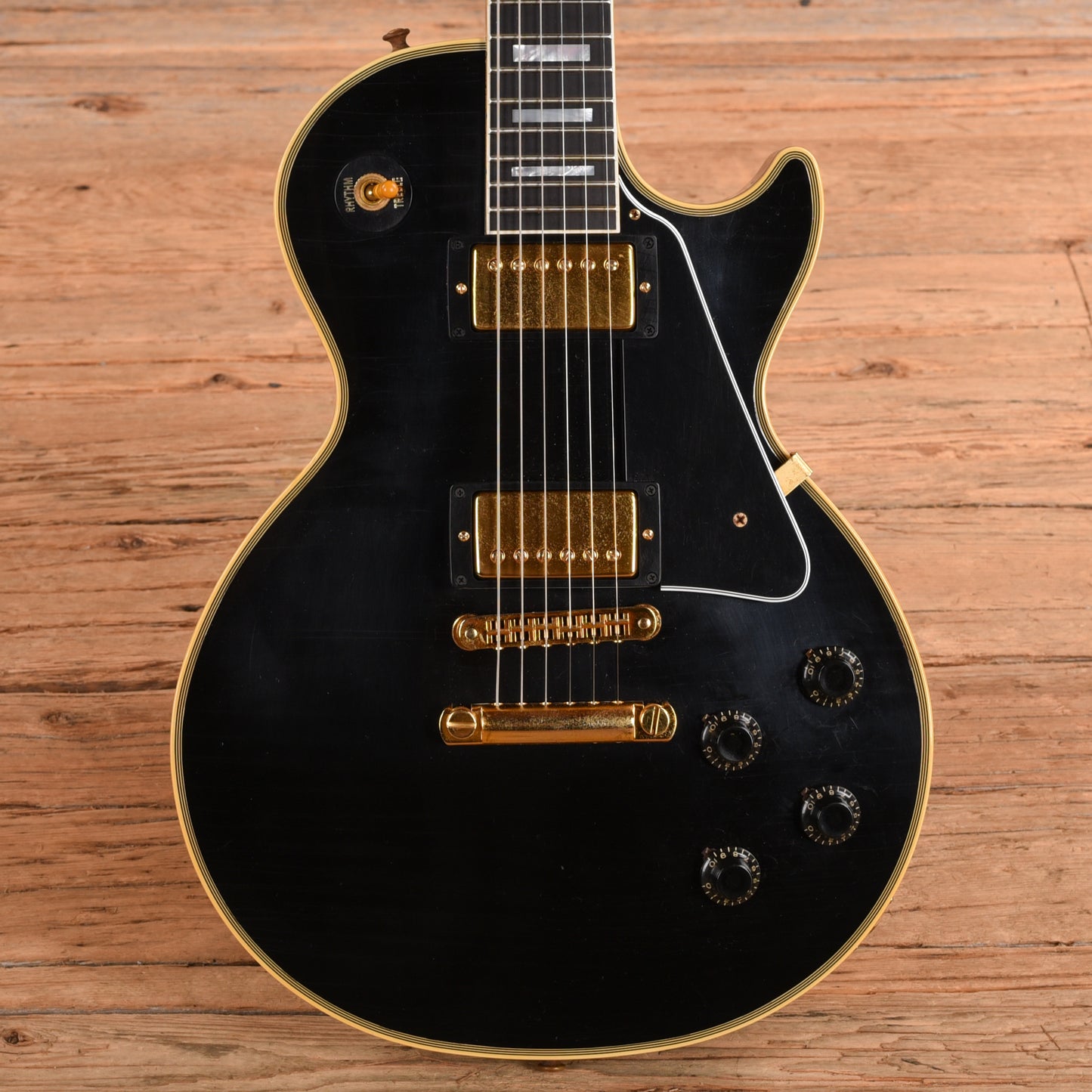 Gibson Custom Shop Murphy Lab Les Paul Custom Ultra Light Aged Ebony 2025 Electric Guitars