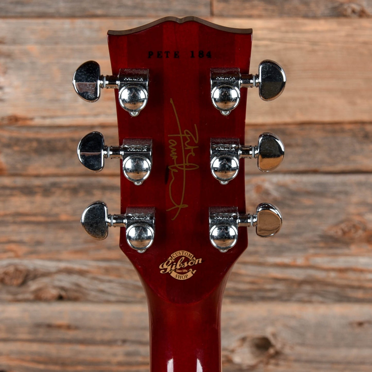 Gibson Custom Shop Pete Townshend 1970 Les Paul Deluxe Deluxe #9 Sunburst 2005 Electric Guitars